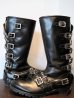画像3: black means 　Leather Strap Boots・ブラック (3)