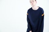UNCLEAR       WOOL LONG SLEEVE・NAVY