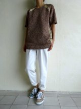 IRLY イリー       コットンリラックスパンツ・オフホワイト