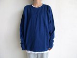 IRLY イリー       切替ロングスリーブカットソー・ネイビー