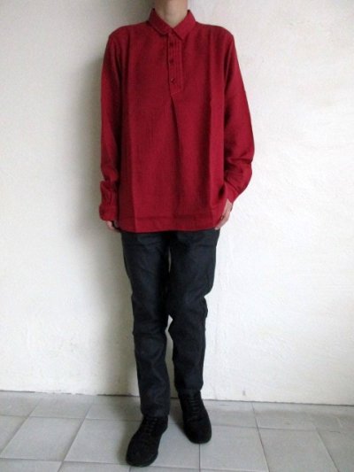 画像4: IRLY イリー       千鳥ジャガード プルオーバー・ガーネット