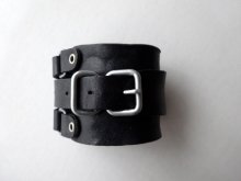 他の写真2: PEEL&LIFT       leather wrist strap レザーリストバンド・black