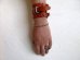 画像6: PEEL&LIFT       leather wrist strap レザーリストバンド・camel (6)