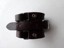他の写真1: PEEL&LIFT       leather wrist strap レザーリストバンド・choco