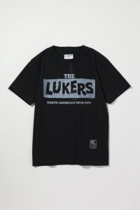 PEEL&LIFT       40%OFF ×LUKER AMERICAN TOUR/C-CREW.SS プリントTシャツ・ブラック