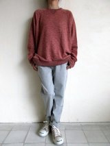 IRLY イリー       80’ｓトレーナー・ピンクオレンジ
