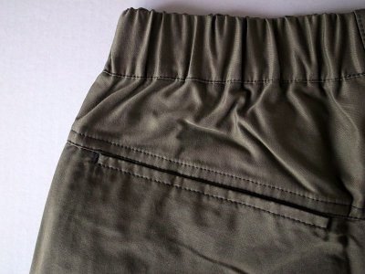 画像7: IRLY イリー       コットンナイロン リラックスパンツ・カーキ