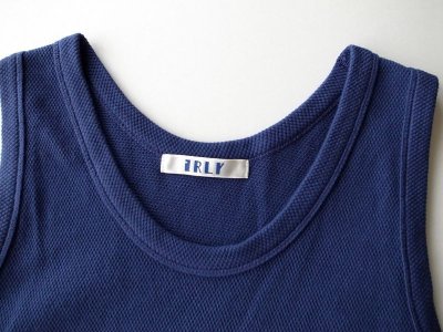 画像5: IRLY イリー       ワッフルタンク・ネイビー