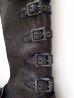 画像7: black means 　Leather Strap Boots black suede