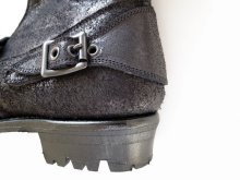 他の写真3: black means 　Leather Strap Boots black suede