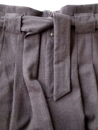 画像8: IRLY イリー       ベルト付きワイドパンツ