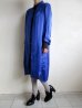 画像5: TOKIKO MURAKAMI       トキコ ムラカミ 30%OFF シャツドレス・ブルー×ブラック (5)