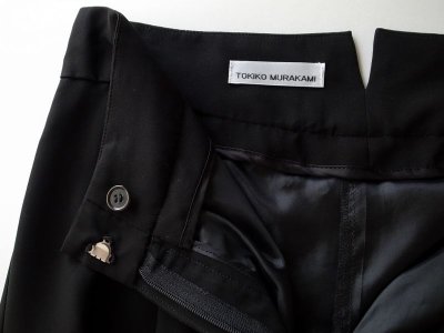 画像7: TOKIKO MURAKAMI       トキコ ムラカミ 30%OFF ワイドパンツ・ブラック