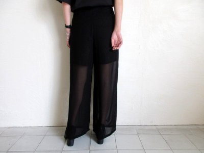 画像3: TOKIKO MURAKAMI       トキコ ムラカミ 30%OFF ワイドパンツ・ブラック