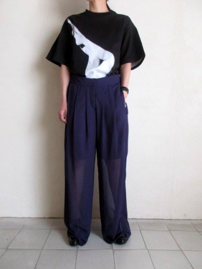 画像4: TOKIKO MURAKAMI       トキコ ムラカミ 30%OFF ワイドパンツ・パープル