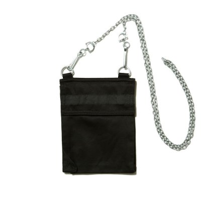 画像1: PEEL&LIFT       chain pouch チェーンポーチ・black