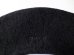 画像4: PEEL&LIFT       basque beret ビックベレー帽・ブラック (4)