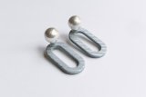ilocami       イロカミ CLIP EARRING・ブルージーン