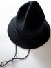 画像1: black means 　MOUNTAIN HAT・ブラック (1)