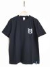 画像2: black means 　oni_skull T-shirts・ブラック (2)