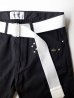 画像5: PEEL&LIFT        nylon belt ロングベルト・ホワイト (5)