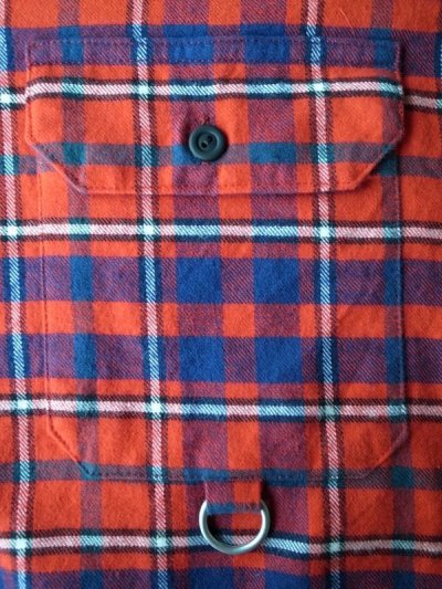 画像8: PEEL&LIFT        tartan flannel work shirt エリオットタータンネルシャツ・red