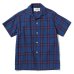 画像1: PEEL&LIFT        tartan open collar shirt エリオットタータンオープンカラーシャツ (1)