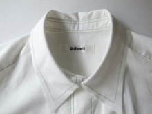 他の写真2: sulvam       サルバム  "Open sleeve SH"オープンスリーブビックシャツ・ホワイト