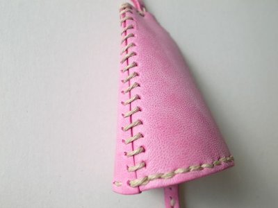 画像4: ebagos  エバゴス　　ショルダーレザーキーホルダー・ピンク