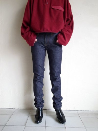 画像8: black means Hiroshima Denim       スキニーデニムパンツ・インディゴ