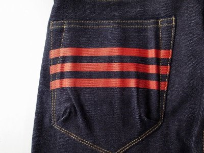 画像12: black means Hiroshima Denim       スキニーデニムパンツ・インディゴ