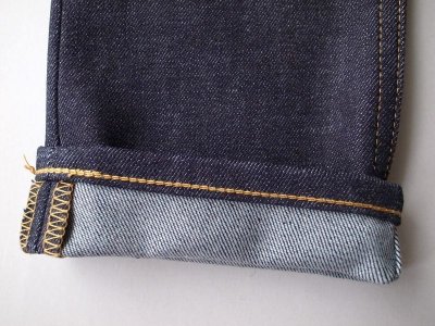 画像10: black means Hiroshima Denim       スキニーデニムパンツ・インディゴ