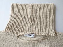 他の写真2: sulvam       サルバム "high neck knit”スリットハイネックニット