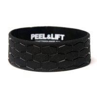 PEEL&LIFT        tire tread wristband リストバンド・black