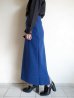 画像2: sulvam       サルバム ”break long skirt”ウールコンチョ付スカート (2)