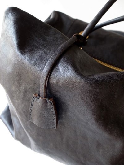 画像13: ebagos  エバゴス　　ホースヌメシュリンクショルダーバッグ ビッグ