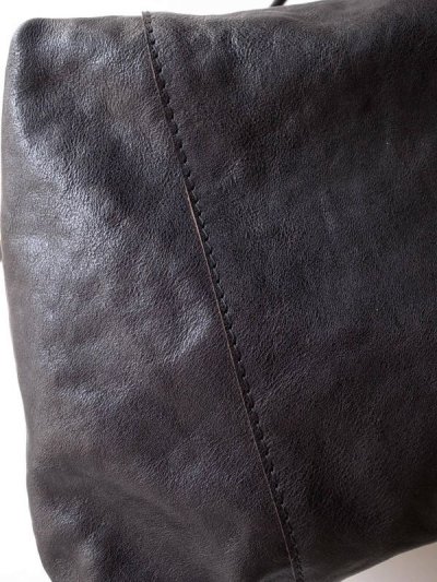 画像14: ebagos  エバゴス　　ホースヌメシュリンクショルダーバッグ ビッグ