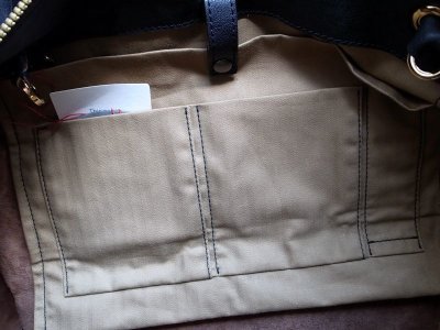 画像15: ebagos  エバゴス　　ホースヌメシュリンクショルダーバッグ ビッグ