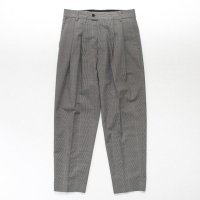 stein       WIDE TAPERED TROUSERS_A・GLEN CHECK