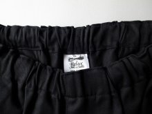 他の写真2: RELAX FIT       リラックスフィット ”SATISFACTION ALWAYS SLACKS”グッドイナフパンツ・ブラック