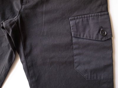 画像3: PEEL&LIFT       40%OFF moleskine knickers カーゴ七分丈ショーツ・ブラック
