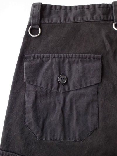 画像6: PEEL&LIFT       40%OFF moleskine knickers カーゴ七分丈ショーツ・ブラック