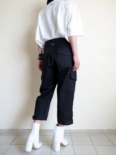 画像17: PEEL&LIFT       40%OFF moleskine knickers カーゴ七分丈ショーツ・ブラック