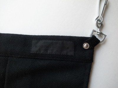 画像10: PEEL&LIFT        flannel wool kilt キルト・ブラック