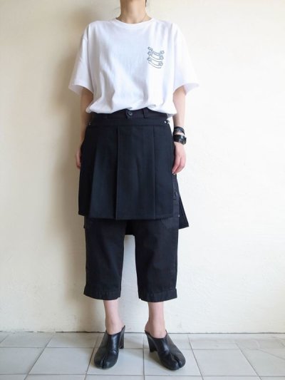 画像14: PEEL&LIFT        flannel wool kilt キルト・ブラック