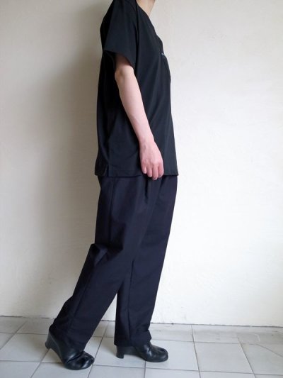 画像7: PEEL&LIFT        marx pocket tee shirt マルクスパッチポケット付きTシャツ・ブラック