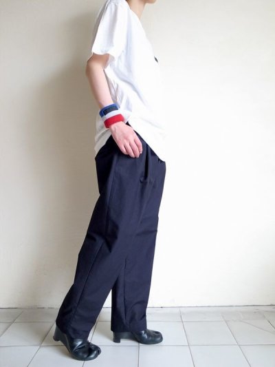 画像7: PEEL&LIFT        marx pocket tee shirt マルクスパッチポケット付きTシャツ・ホワイト