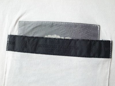 画像13: PEEL&LIFT        marx pocket tee shirt マルクスパッチポケット付きTシャツ・ホワイト