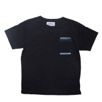 PEEL&LIFT        marx pocket tee shirt マルクスパッチポケット付きTシャツ・ブラック