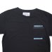 画像16: PEEL&LIFT        marx pocket tee shirt マルクスパッチポケット付きTシャツ・ブラック (16)